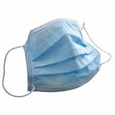3 Ply Non Woven Disposable Protection Face Mask  For Daily Health Protection