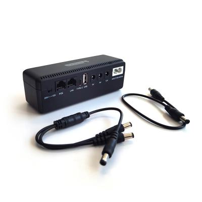 12v UPS de alimentação ininterrupta para modem e roteador 8000mah 8800mah 14000mah