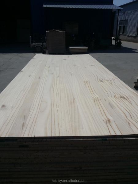 Pine Board Moisture Content 8-12% E0/E1 Environmental Glue Solid Pine Wood Furniture Board