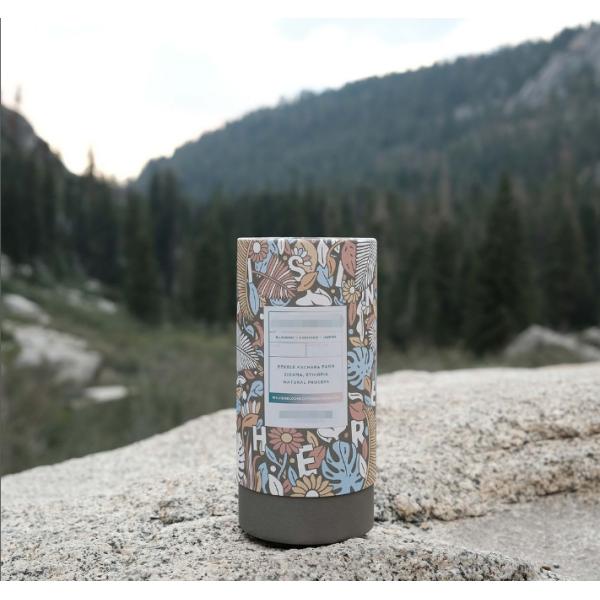 Récipient en tube de papier pour boisson en poudre de grains de café naturels Boîte à thé en papier rond Tube pour emballage de thé