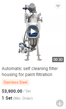 Practical and Economic Design Polished SS 304 316L Activated Carbon Filter Housing Filtration Machine