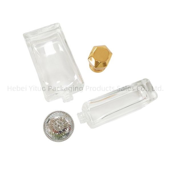 Transparent Sprayer Bottle 50ml Square