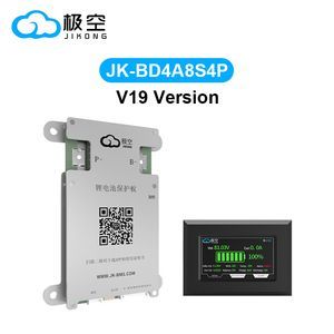 Jikong Jk BMS 4s 5s 6s 7s 8s LiFePO4 BMS Bd4a8s4p 12V 24V with 0.4A Active BMS 40A 60A LiFePO4 Li-ion Lto Battery Smart BMS