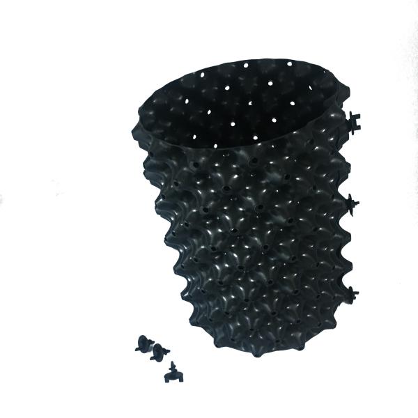 Air pruning container for Plant Cultivation on the market in flower pot.