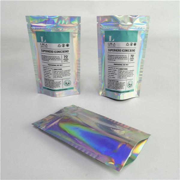 Wholesale Customized Logo Digital Printing Plastic PET Smooth Suitable Price Stand Up Pouches with Zipper