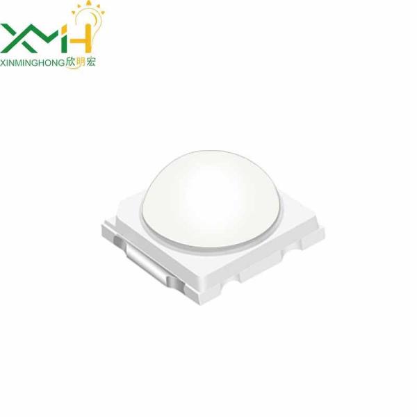 2835 Dome Lens SMD LED 0.2W Small Angle AlGaInP Chip 2LM 2.5mm Thickness