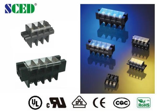 Alimente através do conector 600V 40A 13.00mm do bloco terminal de parafuso de PBT