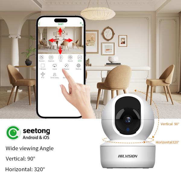 Privacy Protection Surveillance Camera with TF Card Support and Two Way Talk Function