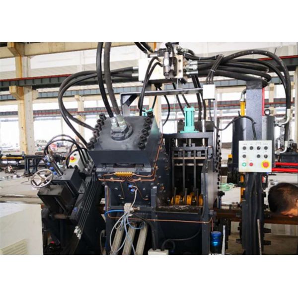 25x6.5x2.5m Overall Dimension CNC Punching Marking Cutting Machine Single Blade Cutting Mode