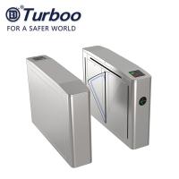 Porta automática da barreira da segurança do torniquete 100-240V da barreira da aleta SUS304 para o torniquete do prédio de escritórios RS485 Fastlane