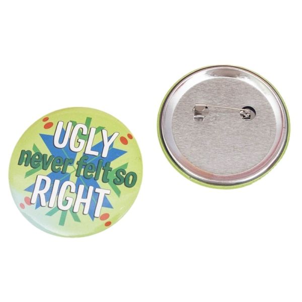 Magnetic Button Badges Custom Printing Tin Round/Square Badges And Pins With Logo