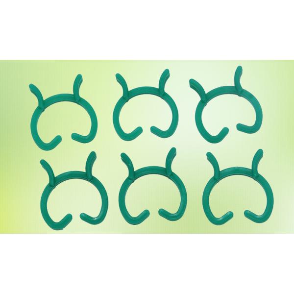 Garden 3cm Ring PE Plant Stake Twist Plastic Clip Connector