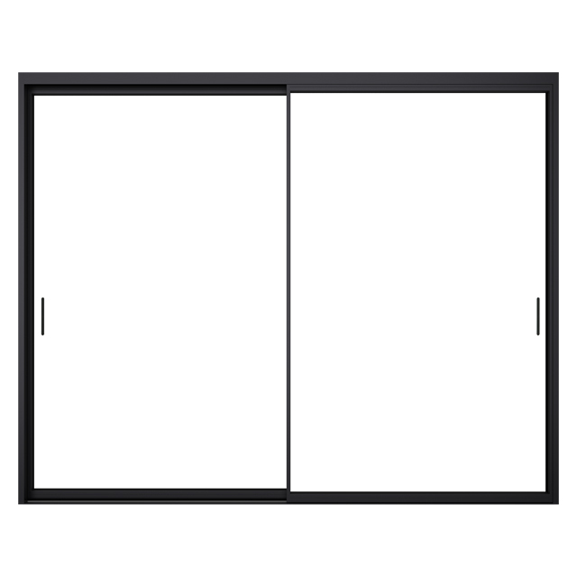 Aluminium Residential Interior Sliding Glass Partition Doors Large Lighting Area