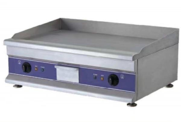 Grill de aço inoxidável elétrico 220-240v 50hz Equipamento de cozinha de prata para cozinhar vários alimentos