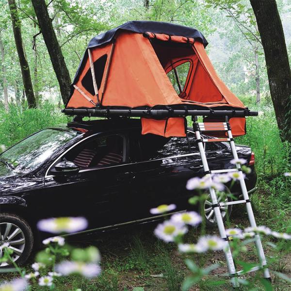 2 Layers PU Coating Suv Roof Tent Water Proof 3000mm Fabric Eco Friendly