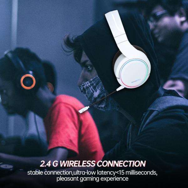 2.4G BT X6 Pro Wireless Gaming Headsets Over Ear Waterproof IPX-3 OEM ODM Service