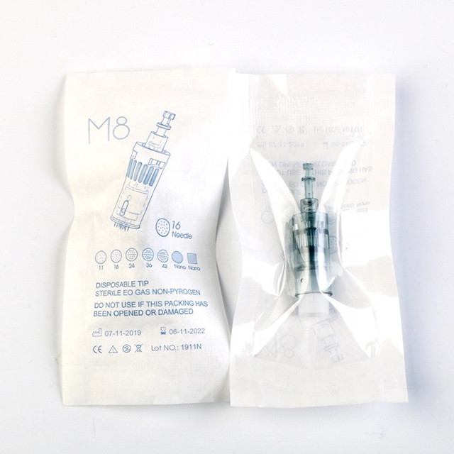 2020 Newest M8 Derma Pen with Digital Display 6 Speeds and Exclusive Needle Cartridges