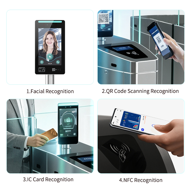 Swing Gate Turnstile For Exhibition Hall Crowd Flow Control System
