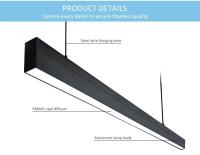 Angle de faisceau d'intérieur moderne à extrémité élevé de la lumière 110° de lustre de LED pour le lieu de réunion