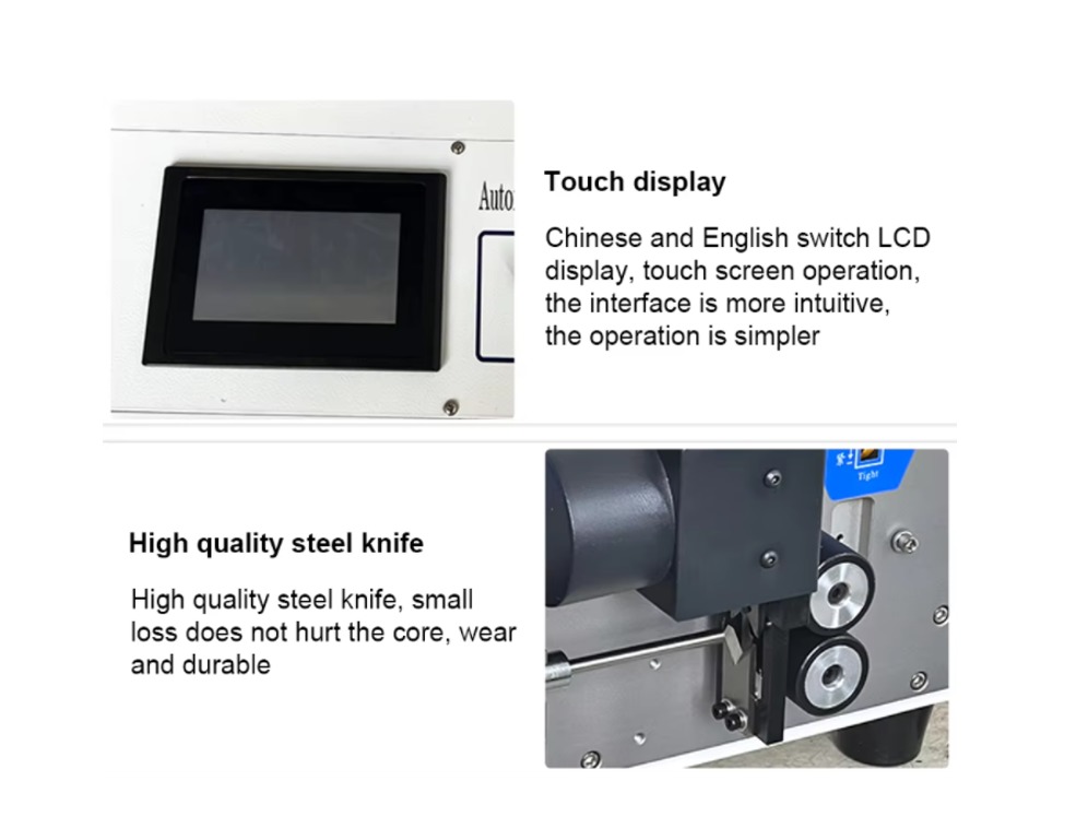 High Speed Automatic 8mm Sheathed Cable Inner and Outer Stripping Machinery