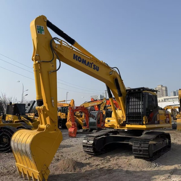 Good Condition Komatsu PC270LC 27Ton Crawler Hydraulic Low Hours Used Excavator for Heavy Construction in Stock
