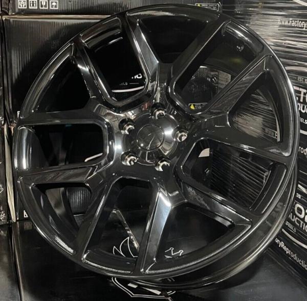Fits 24 RAM Limited Gloss Black All Season Tires Wheels Rims For 1500 5x139.7