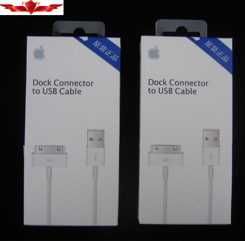 100% ORIGINAL GENUINE OFFICIAL APPLE IPHONE 4 4s USB CHARGING CABLE IPAD 2 3