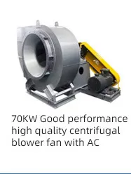 Low-noise High-pressure Centrifugal Fan For Material Conveying