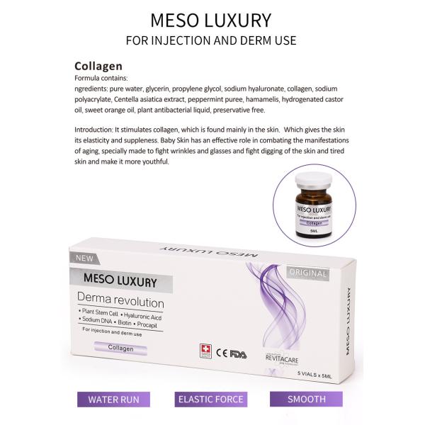 Private Label Best Weight Loss Body Fat Burning Anti Cellulite Belly Slimming Mesotherapy Serum Injection