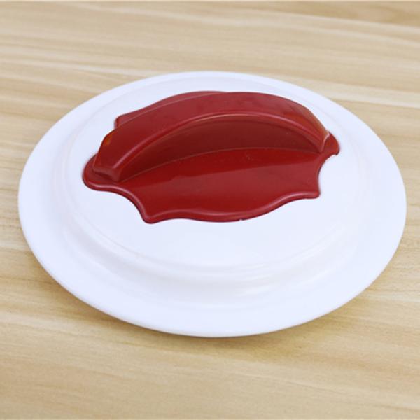 4pcs magnolia flower pot 410 stainless steel casserole hot pot set with lid cover