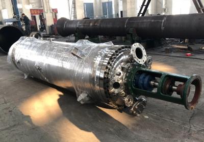 Stainless Steel Scraper Falling Film Evaporator / Electric Heat Exchanger