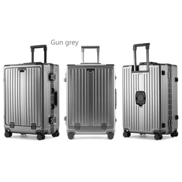 TSA одобрила багаж для пассажиров из алюминия чемодан с крутящим колесом