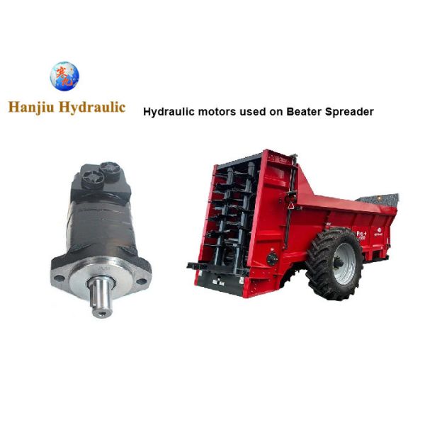 hydraulic low speed high torque motor Charlynn 2000 Series orbit motors used on beater spreaders