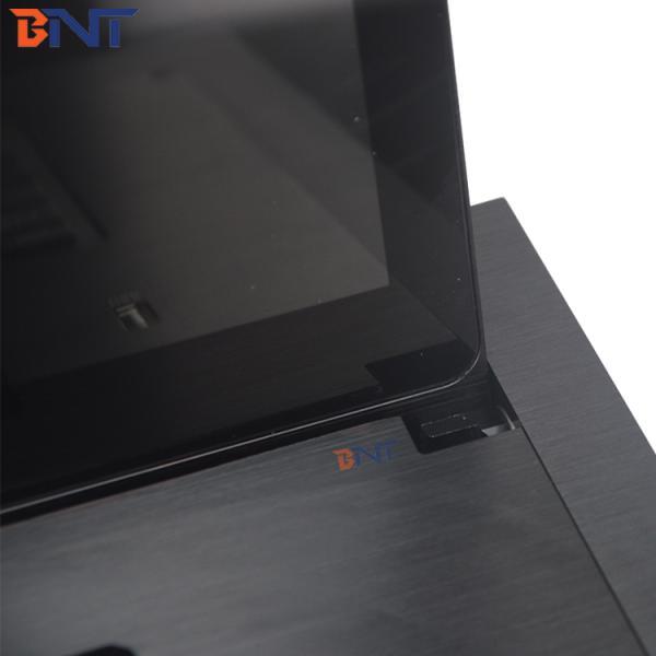 Motorized  Flip up Monitor Lift Integrated With 19 Inch Screen for Conference System