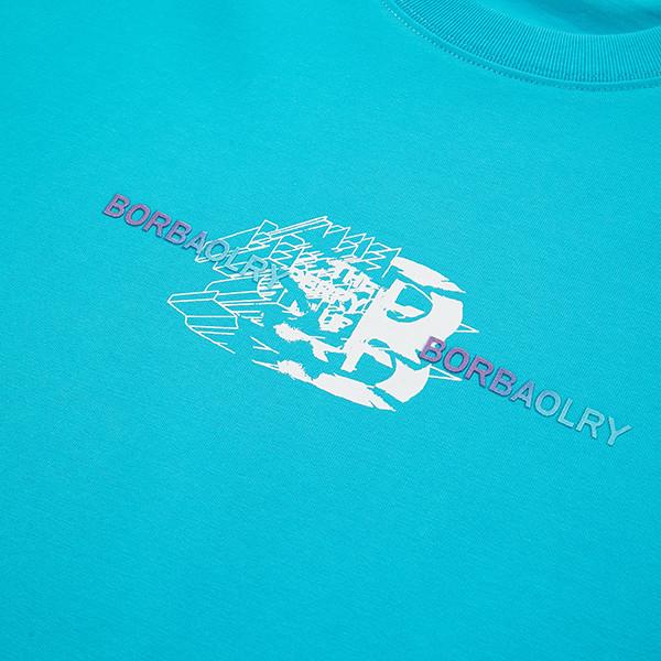 100 Cotton Gym Oversized T Shirt Men'S Sports T-Shirts Summer Custom Logo Style