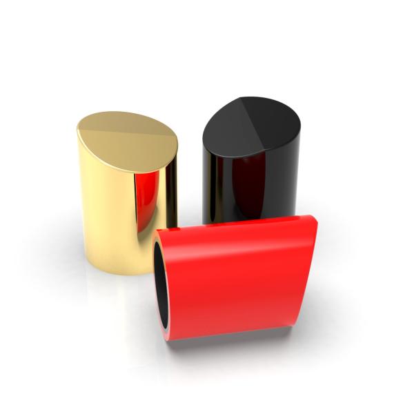 A presión las cápsulas de oro de perfume de la aleación del cinc de la fundición