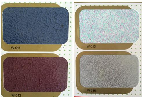 Adhesive RAL Color Exterior Powder Coating , Safety Furniture Powder Coating