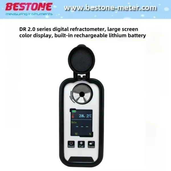 Digital Portable Refractometer For Brix Salinity Honey Wine Beer Alcohol Clinical
