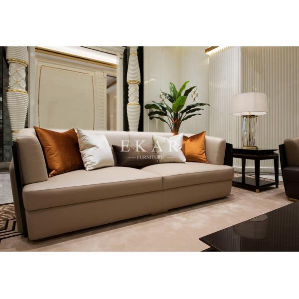 Couch Living Room Recliner Set Modern Leather Sofa W008SF