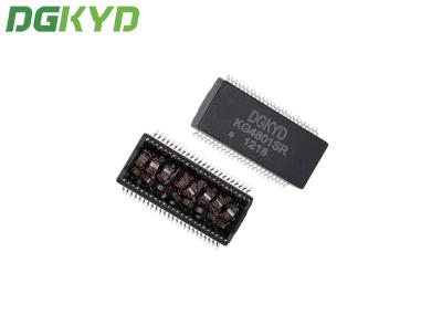 48 módulos KG4801SR do transformador dos ethernet da giga byte Cat6 do PIN SMD 100/1000