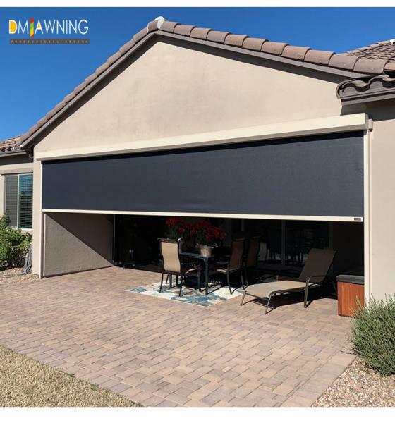 Алюминиевые вертикальные наружные солнцезащитные роликовые оттенки комнатные оттенки цилиндра