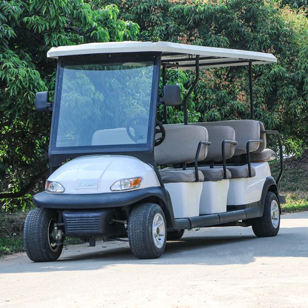 11 Passenger Electric Sightseeing Car 48V Trojan Battery /Curtis Controller