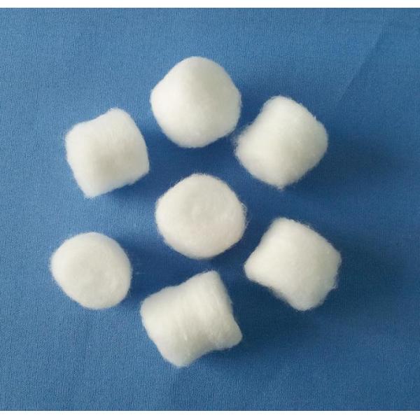 100% Absorbent Medical Cotton Balls Biodegradable Safety white Color