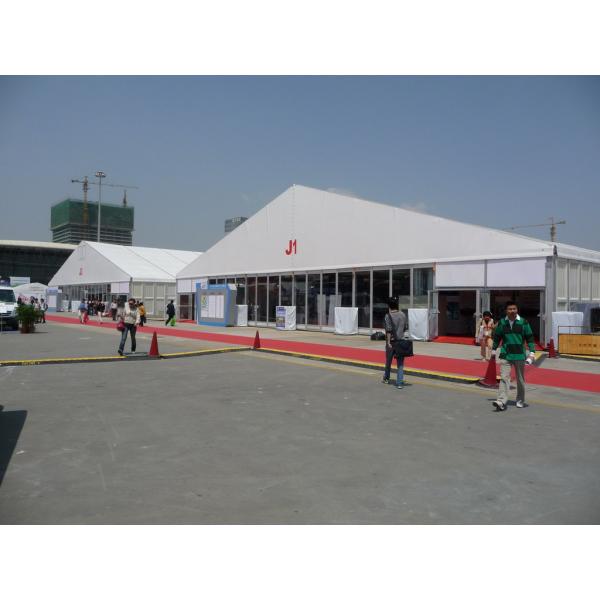 Large Outdoor Warehouse Tent , Flame Retardant Fabric 20x30 Party Tent