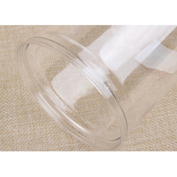 Blue Plastic Cap Clear Plastic Cylinder Aluminium Easy Open Can Packaging 700ml