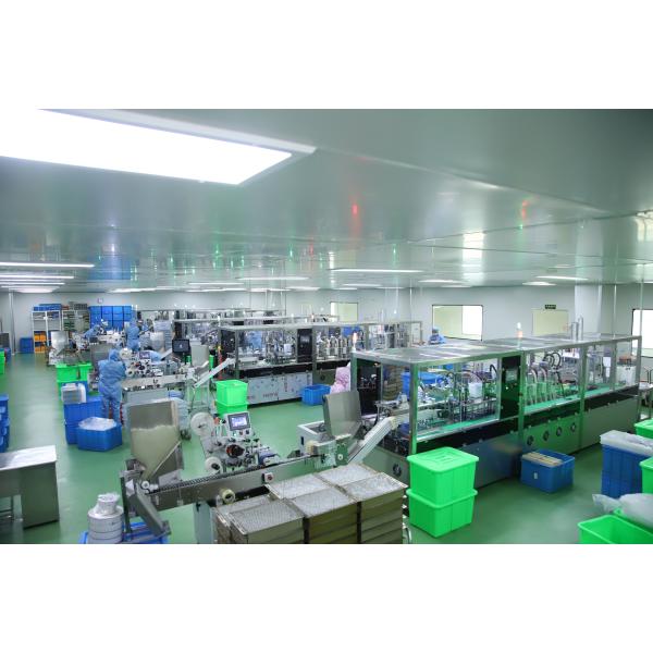 Se trata de una línea de producción de tubos de coagulación y anticoagulación.