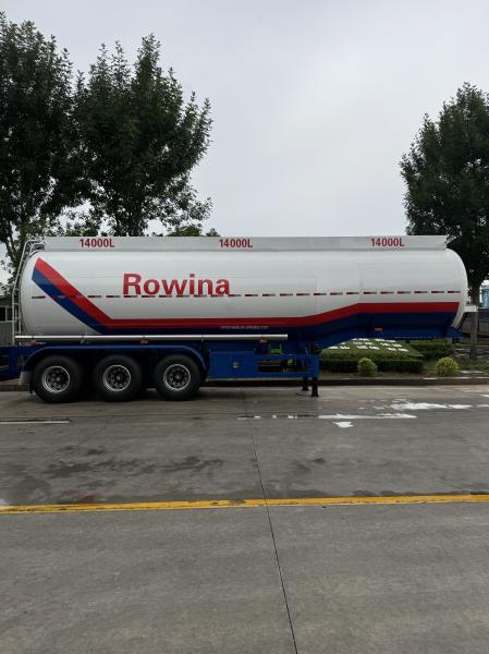 CIMC 3 axis new stainless steel iron chinese manufacturer 60000 liters with compartment oil fuel fluid tank semi trailer