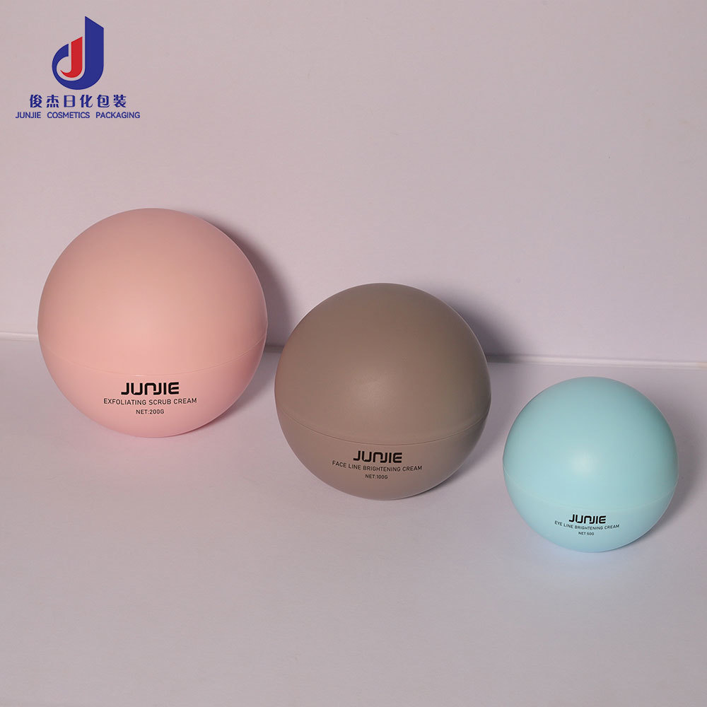Custom All PP 200g 100g 50g Macaron Cream Jar with Matte Finish for Body Lotion, Face Body Scrub Butter Container Jar Hair Mask