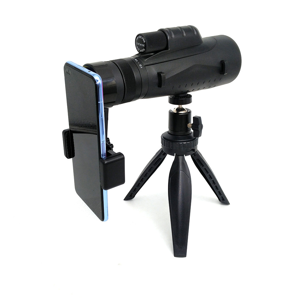 Объем фокуса руки Monocular телескопа сигнала HD 10-30x50 высокий приведенный в действие одиночный для концерта