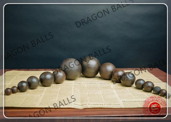 High Hardness Hot Rolling Steel Balls , Grinding Balls For Ball Mill